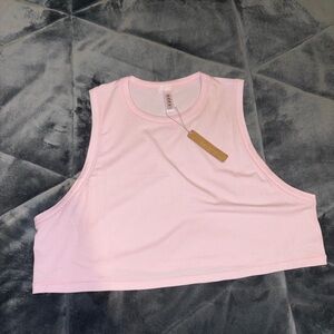 LIMITED EDITION SKIMS cherry blossom boyfriend tank never worn. New with tags!